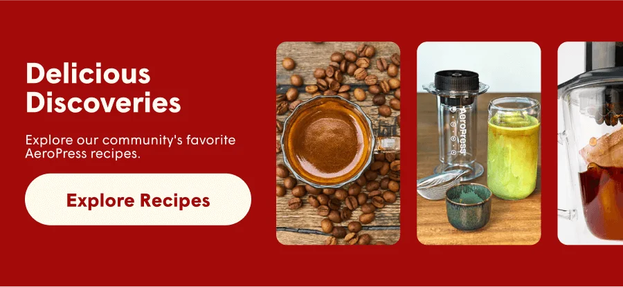 Community's favorite AeroPress recipes.