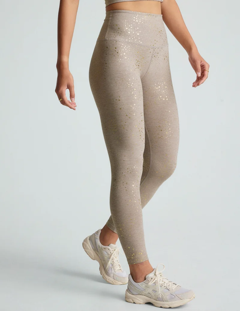 Image of Chai Lucky Stars SoftShine High Waisted Midi Legging
