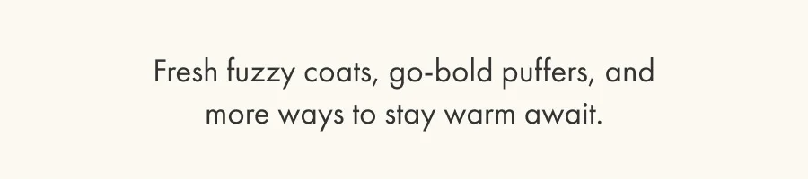 Shop Outerwear
