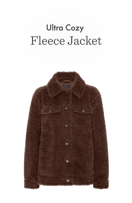 Ultra Cozy Fleece Shacket