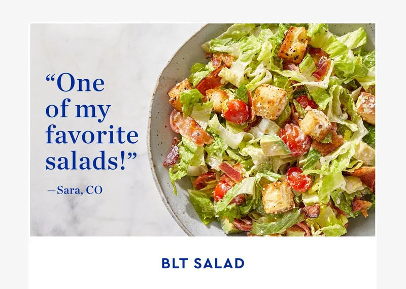 BLT SALAD | ORDER NOW