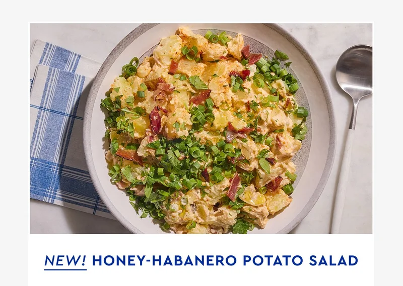 Honey-habanero Potato Salad