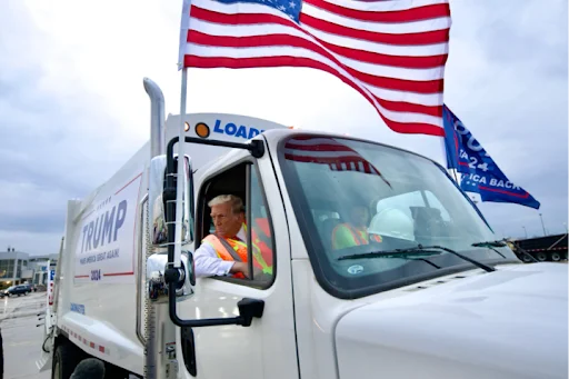 TRUMP'S GARBAGE TRUCK