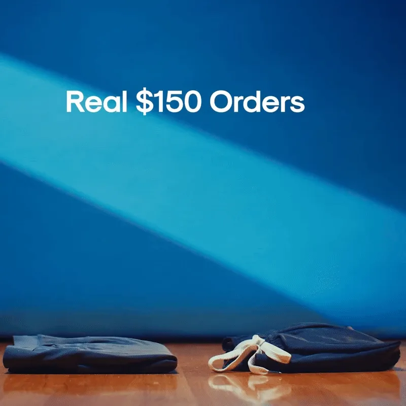 Real $150 Orders