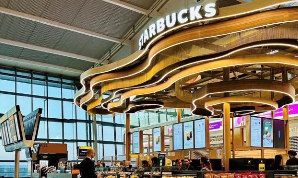 New look Starbucks for Terminal 5
