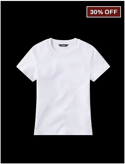 White Tomboy Tee