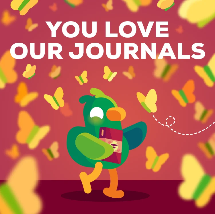 You birbs love our journals!