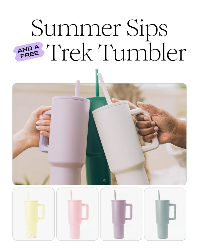 Summer Sips AND A FREE Trek Tumbler Summer Sips AND A FREE Trek Tumbler