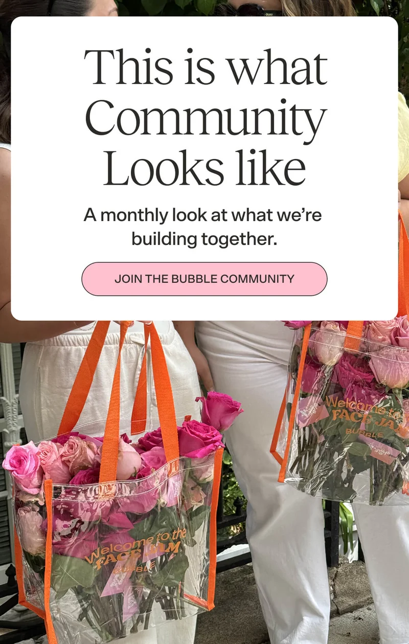 THIS IS WHAT COMMUNITY LOOKS LIKE