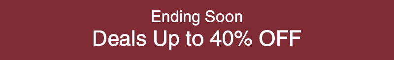 Deals up to 40% OFF