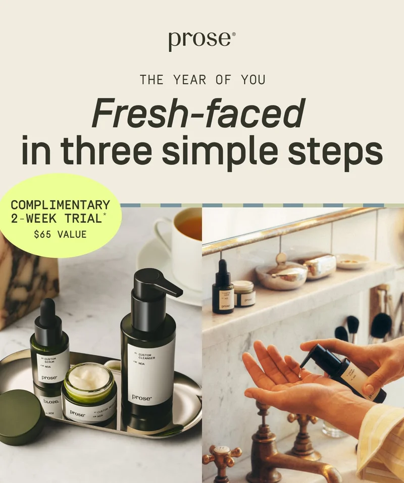 Prose | Fresh-faced in three simple steps