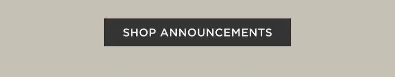 Shop Announcements