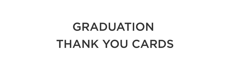 Graduation Thank You Cards