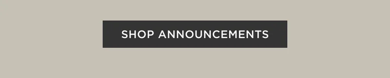 Shop Announcements