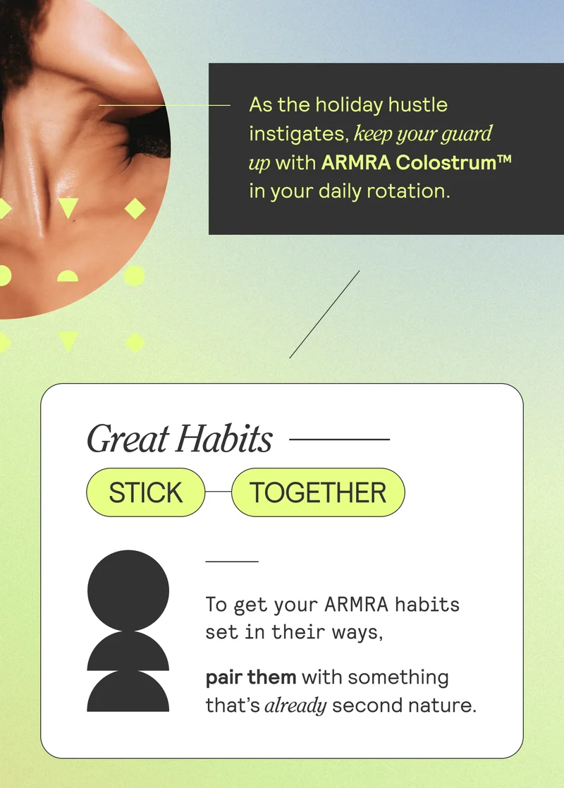 Great habits stick together