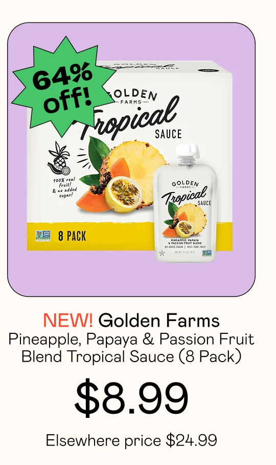 Pineapple, Papaya & Passion Fruit Blend Tropical Sauce (8 Pack)