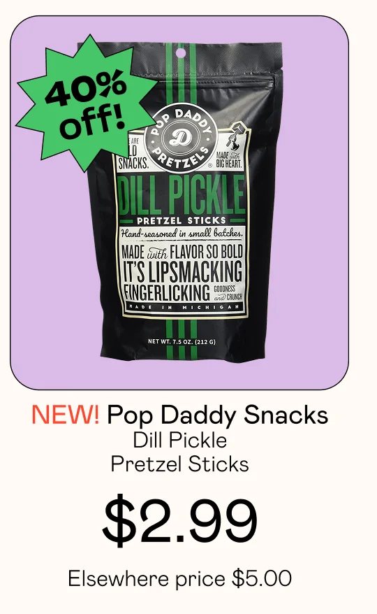 Dill Pickle Pretzel Sticks