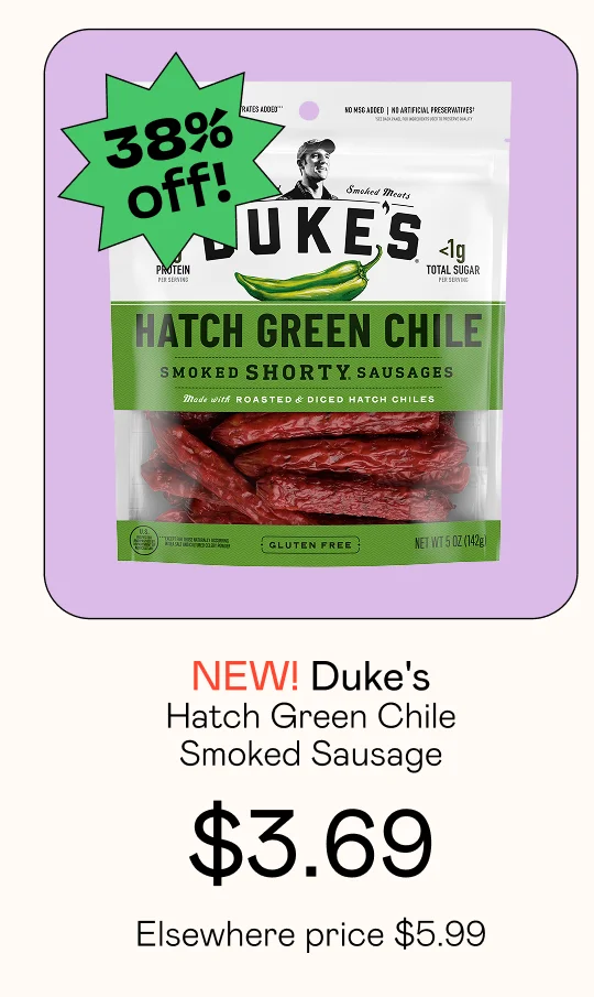 Hatch Green Chile Smoked Sausage