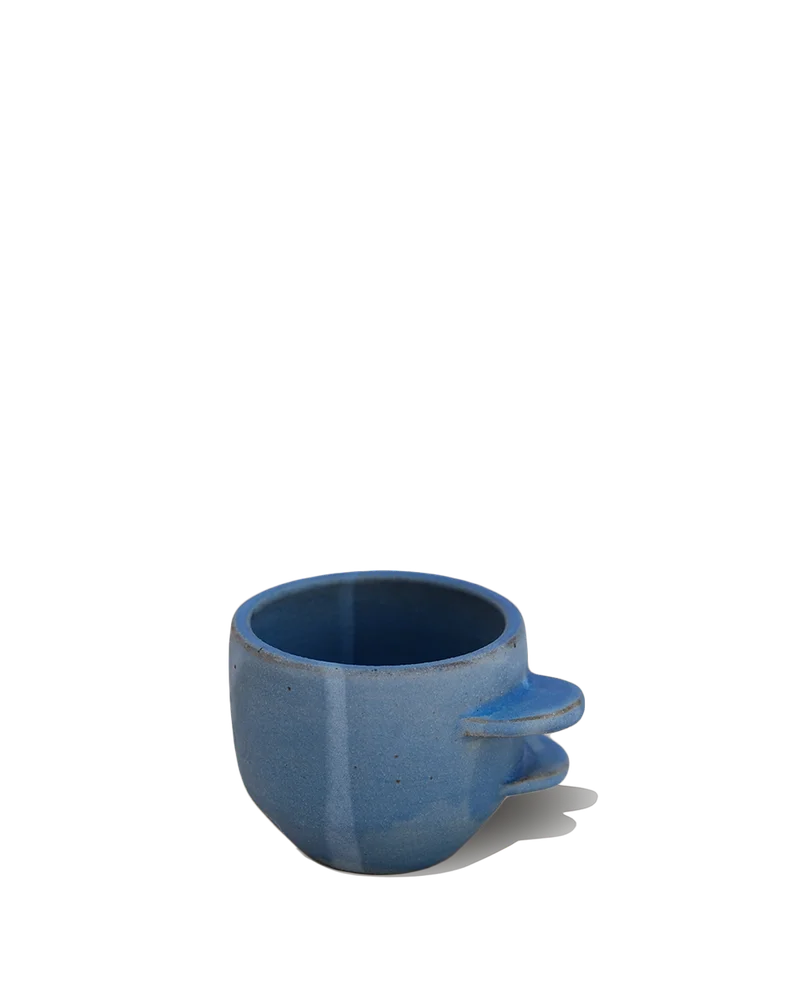 Image of Ahmee Ceramics Blue Cortado Cup