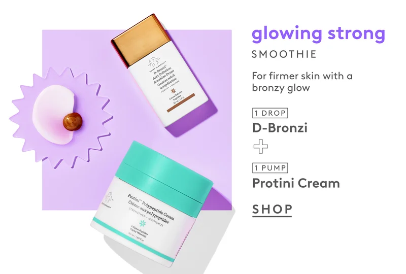glowing strong smoothie