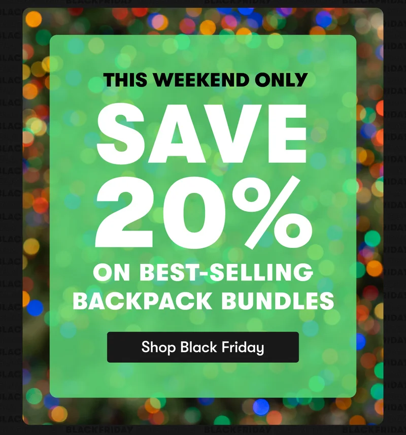 Save 20% On Best-Selling Bundles for Black Friday