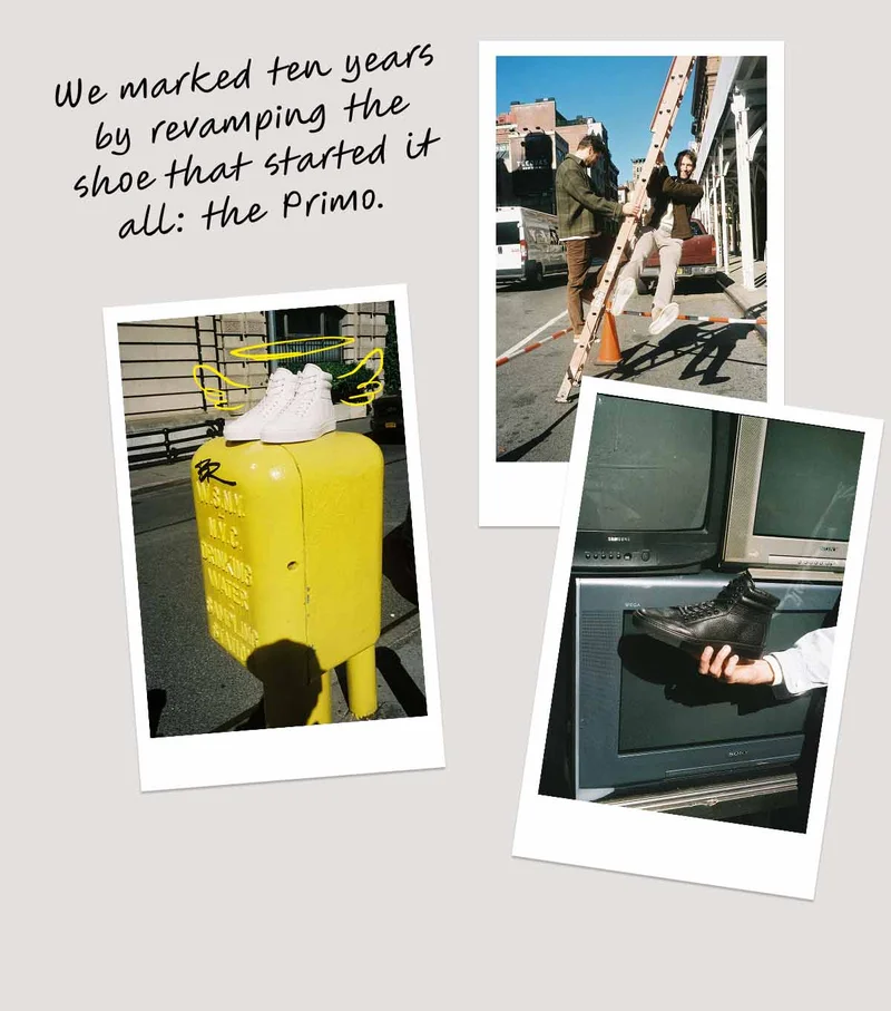 We marked ten years by revamping the shoe that started it all: the Primo.