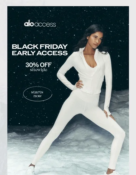 BLACK FRIDAY EARLY ACCESS 30% OFF SITE WIDE STARTS NOW