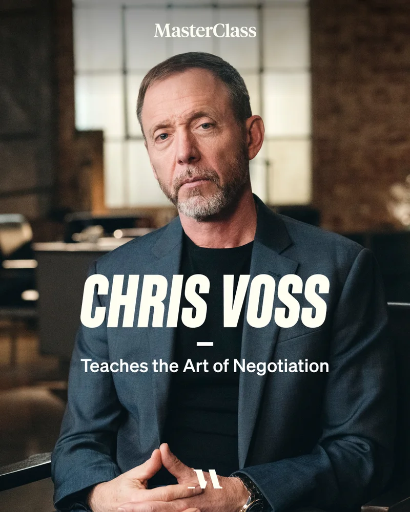 Chris Voss Teaches The Art of Negotiation