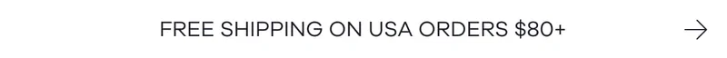 Free shipping on USA orders $80+
