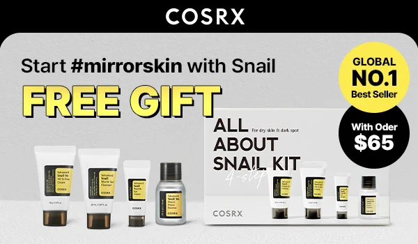 freegift mirror skin with snail