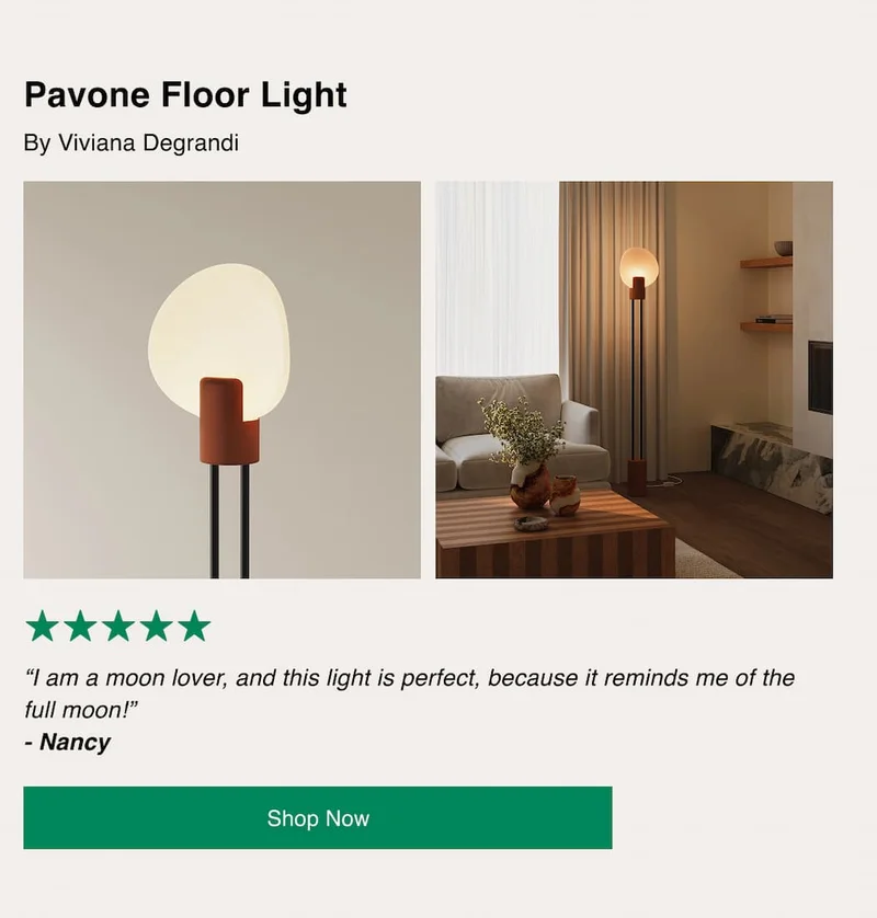 Pavone Floor Light