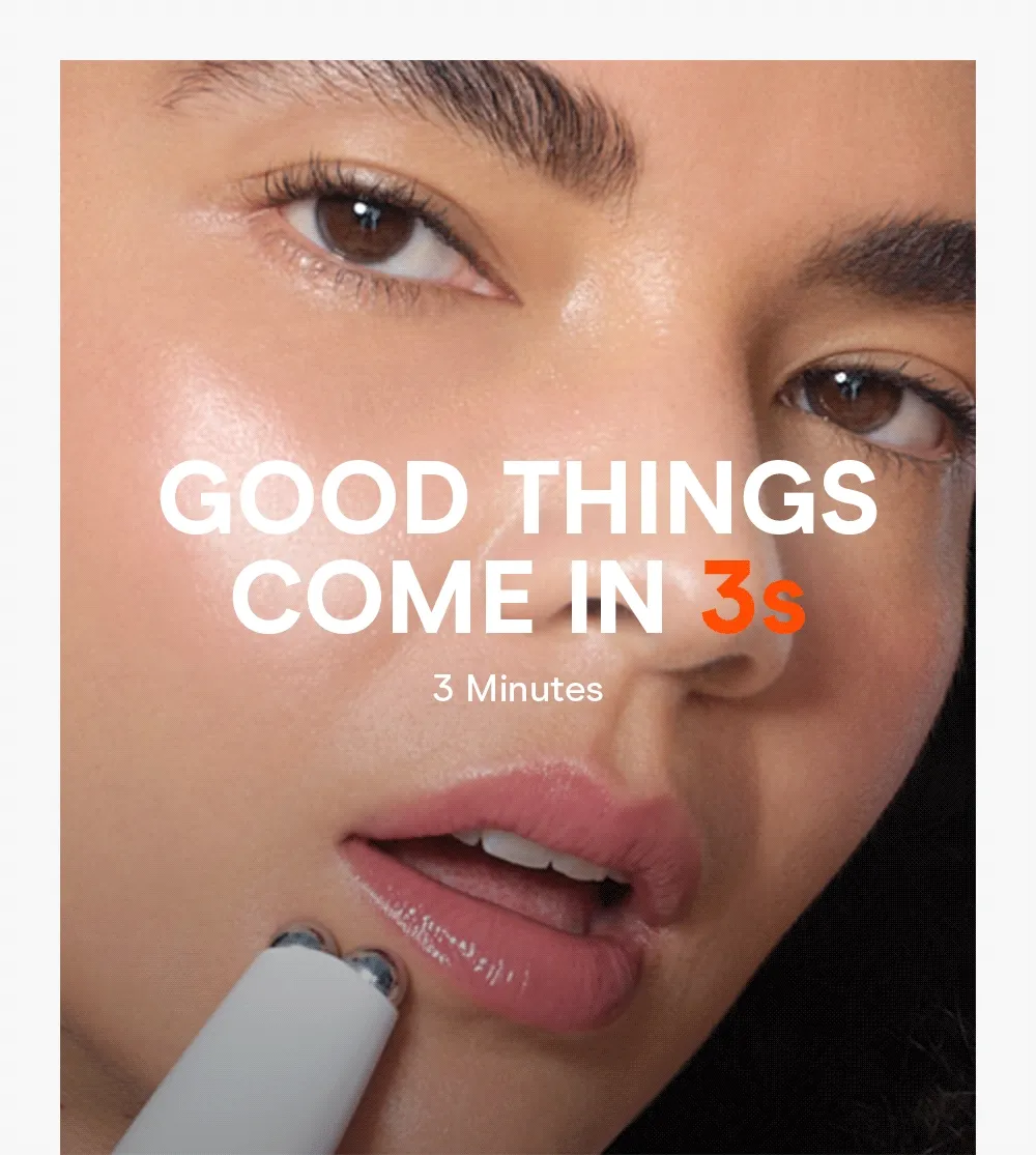 3 Minutes – 3 Treatment Modes – 3 Powerful Instant Results