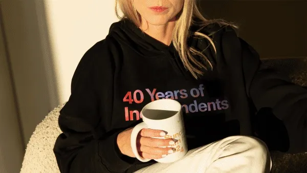 Gif of 40th collection products.