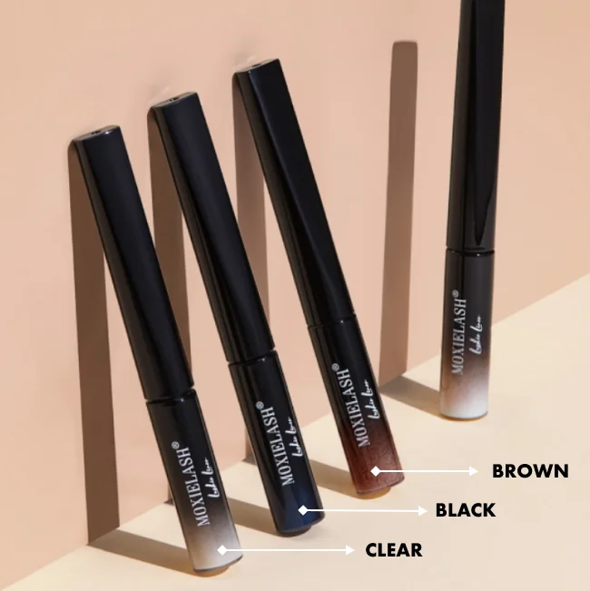 Clear, Black, and Brown Lashies Liner