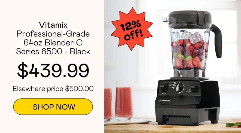 Professional-Grade 64oz Blender C Series 6500 - Black | SHOP NOW