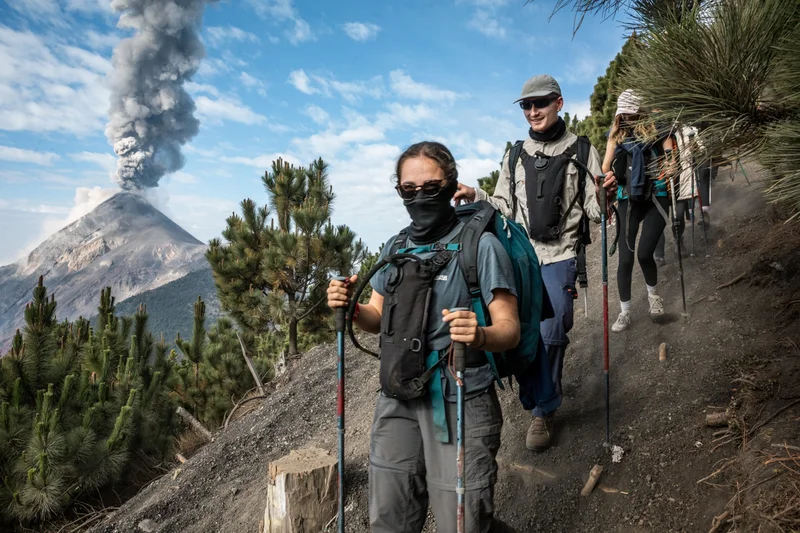 Hiking near an active volcano may not be everyone’s cup of tea, but it’s possible in Guatemala, one of our 25 destinations for 2025