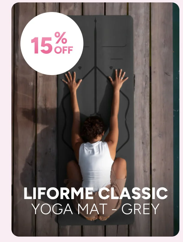Liforme Classic Yoga Mat - Grey