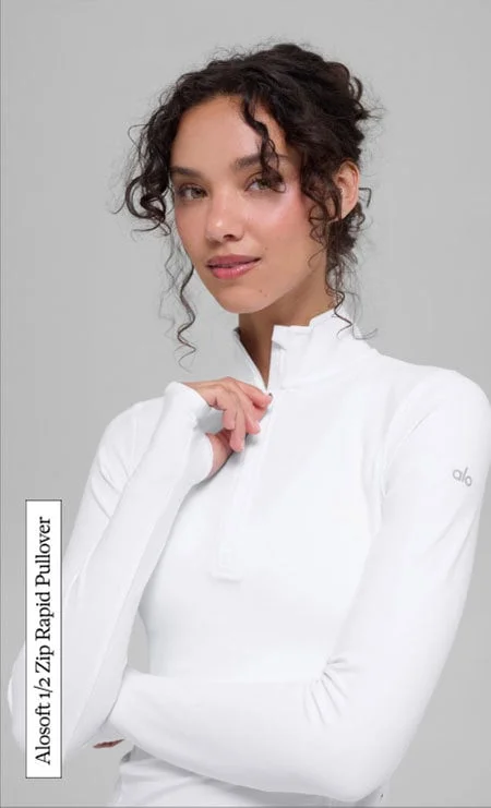 Alosoft 1/2 Zip Rapid Pullover