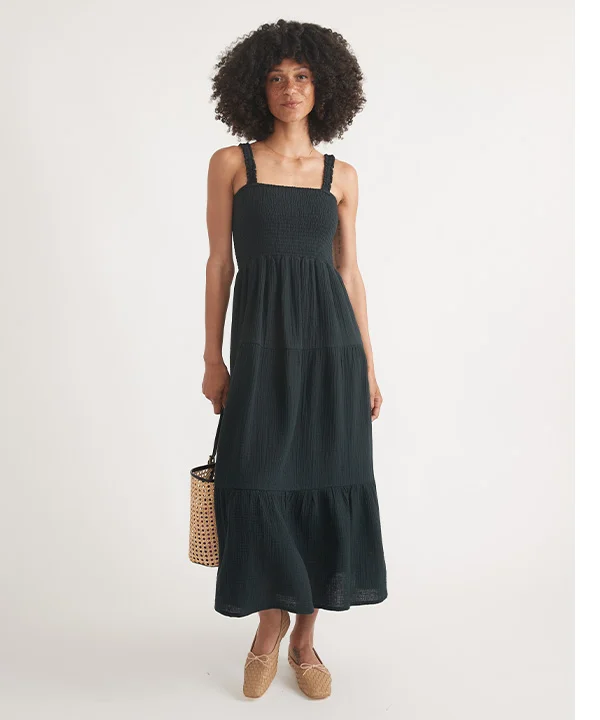 Selene Double Cloth Maxi