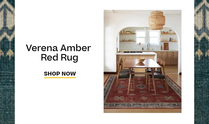 Verena Amber Red Rug