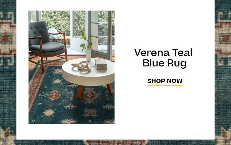 Verena Teal Blue Rug