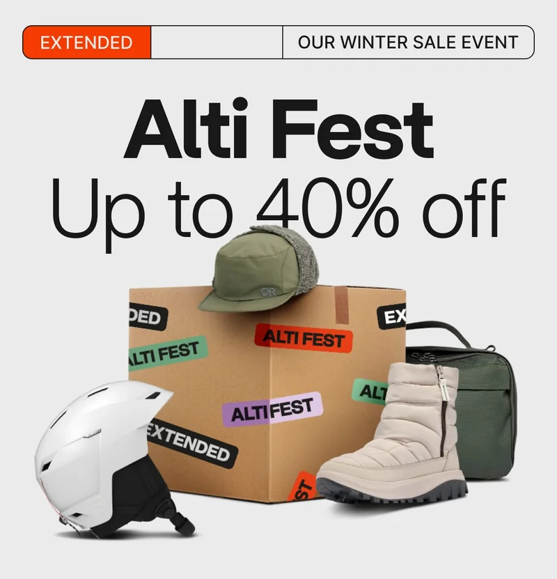 Alti Fest is extended! Up to 40% off, for 3 days only.