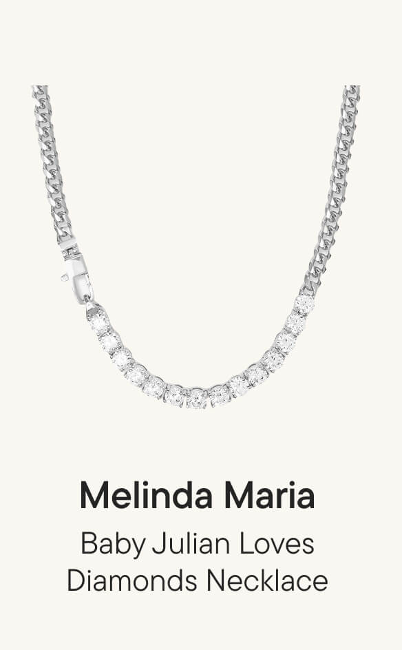 Baby Julian Loves Diamonds Necklace