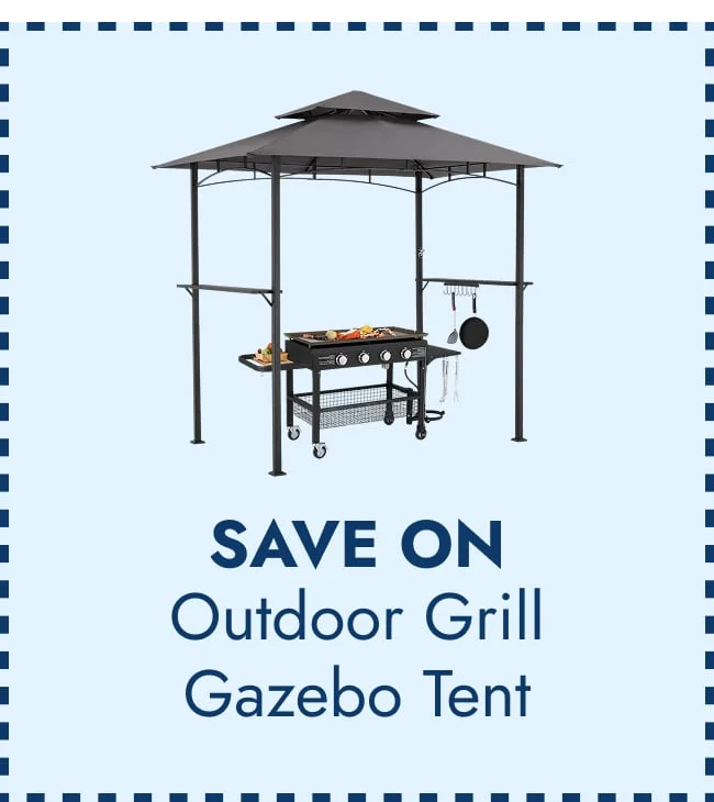 Outdoor Grill Gazebo 2-Tier Waterproof Tent