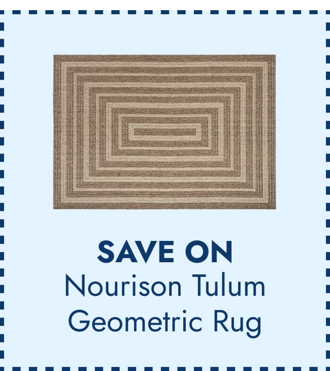 Nourison Tulum Indoor/Outdoor Geometric Area Rug