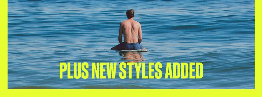 Plus New Styles Added