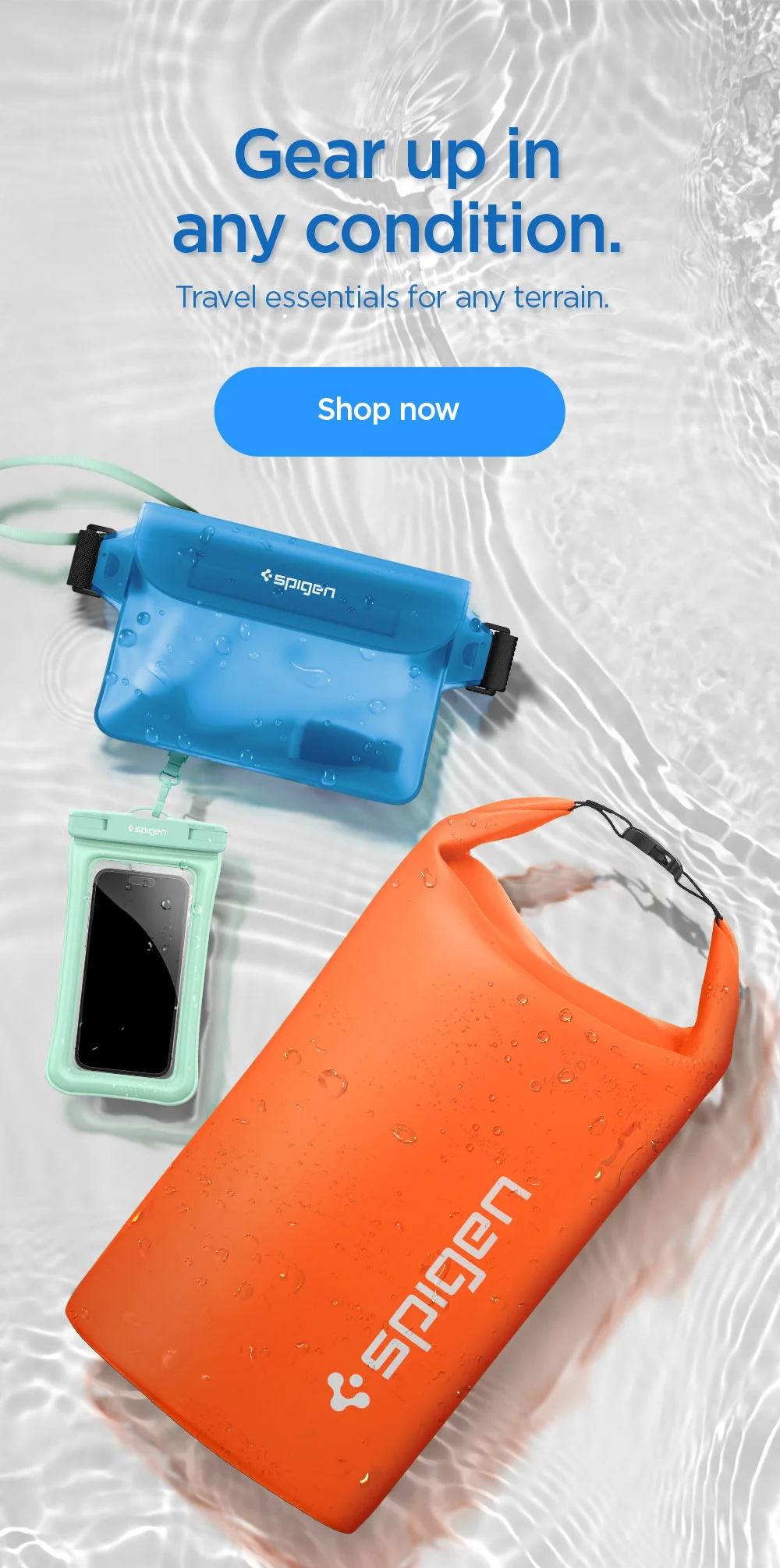 Gear up in any condition. Travel essentials for any terrain. Shop now.