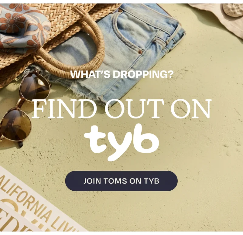 Join TOMS on TYB