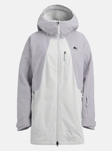 Women's Burton Reserve 2L Jacket in Washed Lavender / Gray Cloud