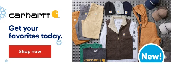 Carhartt. Get your favorites today.